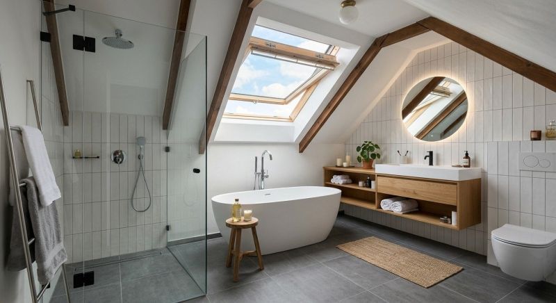 Attic Bathroom Remodeling in Lampasas, TX