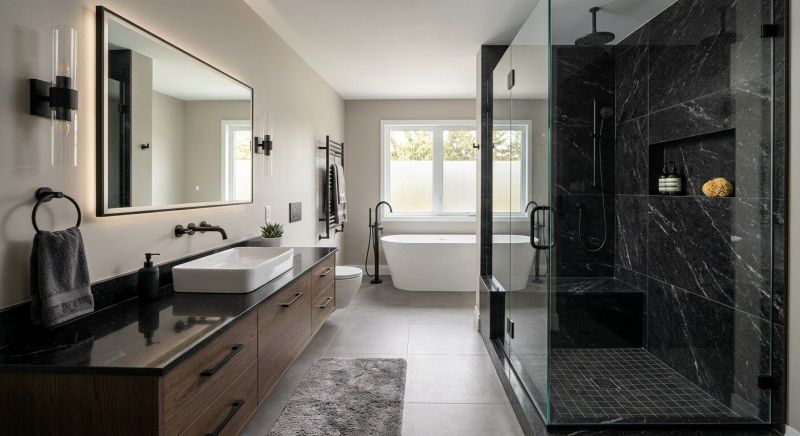 Granite Shower Installation in Lampasas, TX