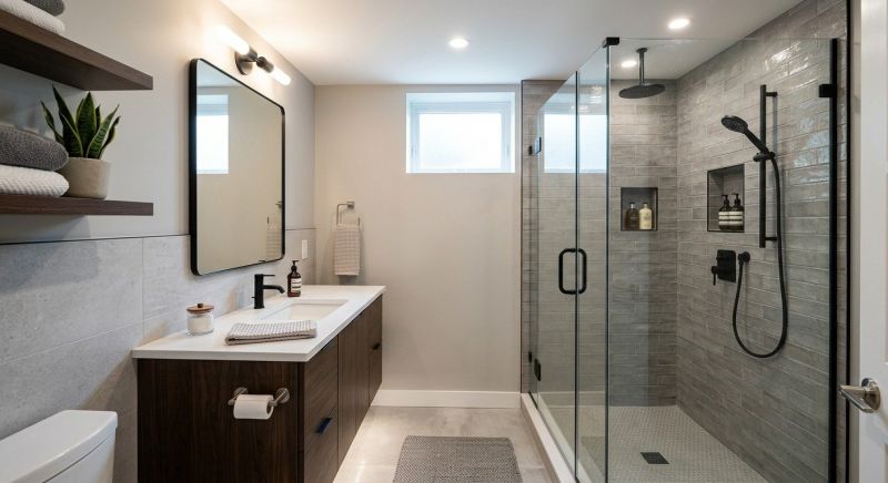 Granite Shower Installation in Lampasas, TX