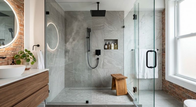 Shower Enlargement in Bertram, TX